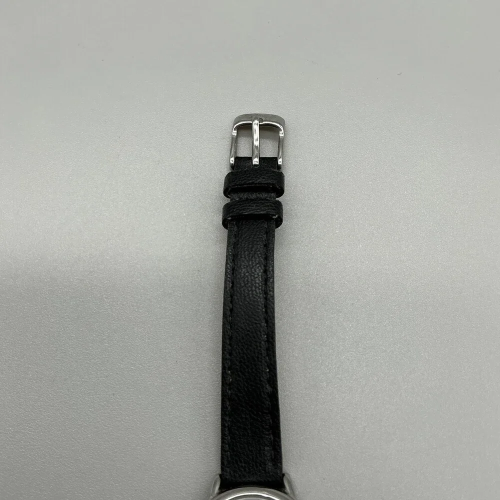 Timex Easy Reader Indiglo WR 30M Womens Watch 25mm Black Vegan Strap New Battery